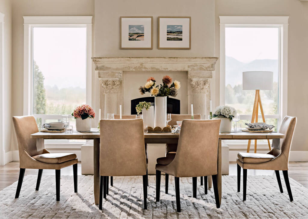 Barclay Dining Table & Murdoch Dining Chairs