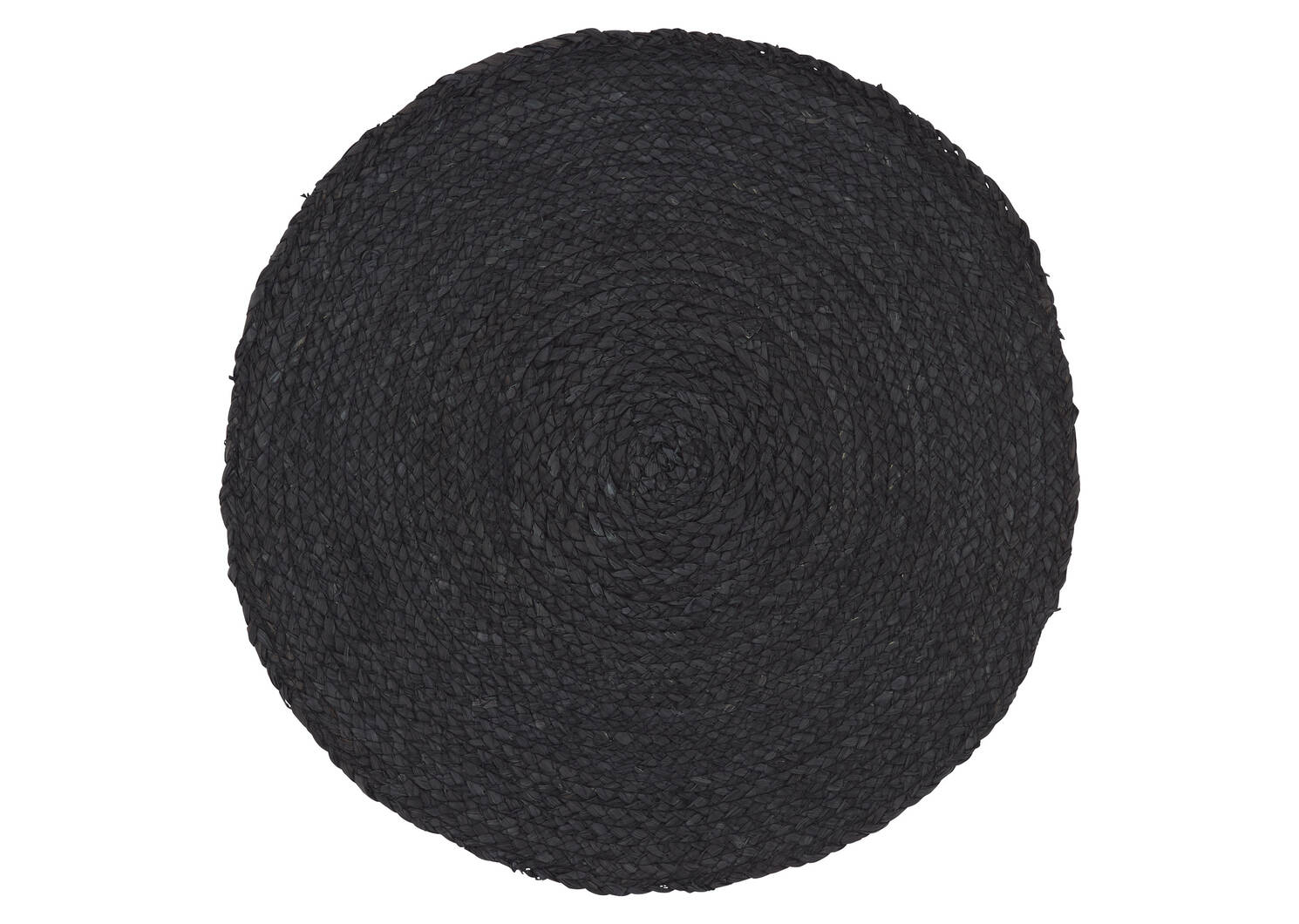 Sai Round Placemat Black