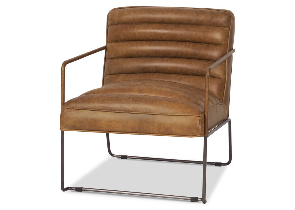 Damarco Leather Armchair -Alta Rum