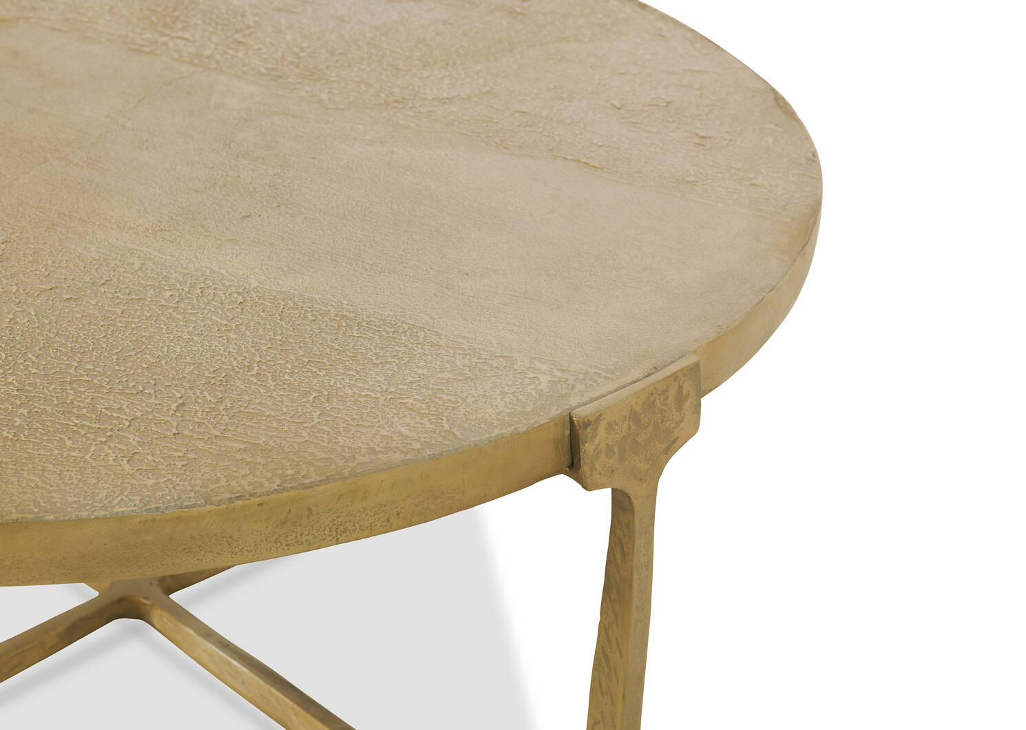 Table basse Prescott -laiton