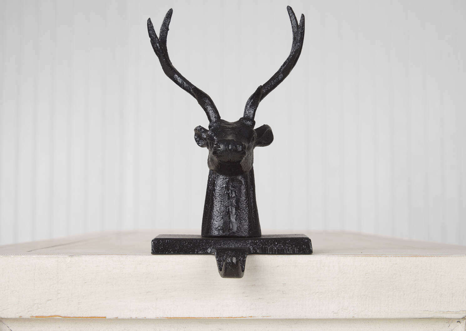 Rolf Stag Stocking Holder Black