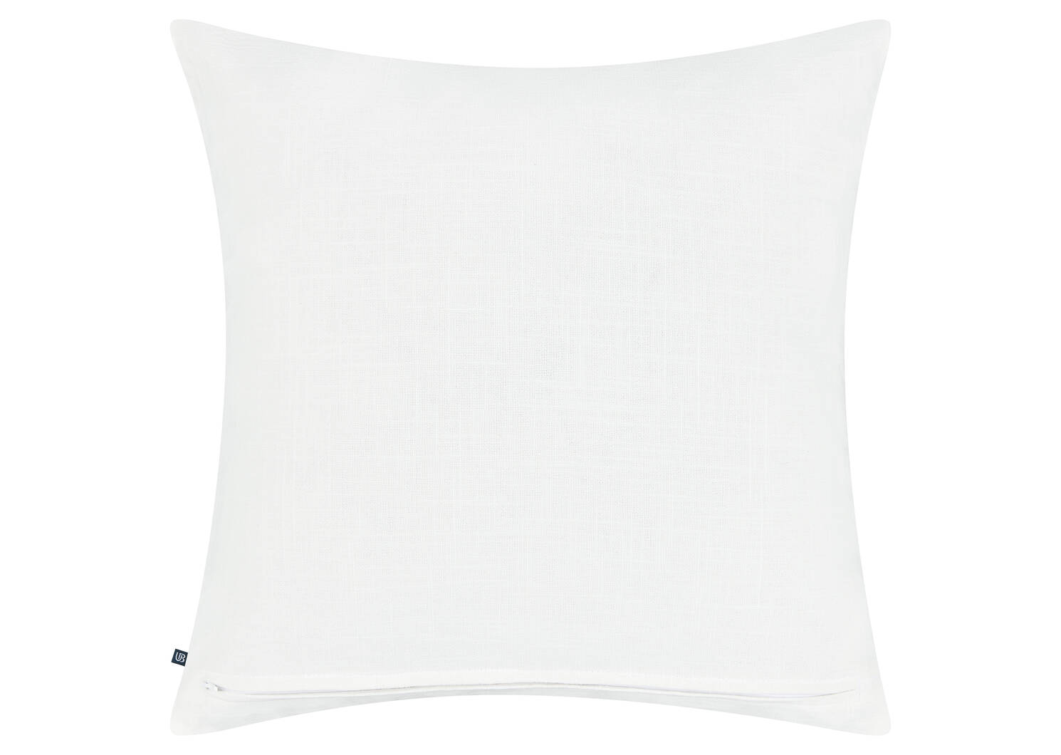 Coussin coton floral Suri 20x20 iv/bleu