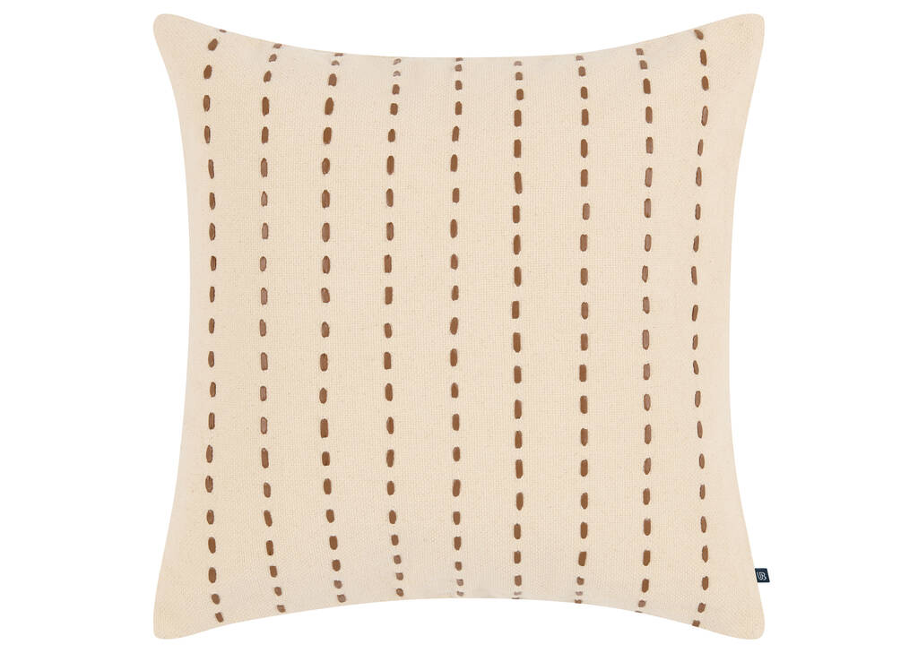 Lacey Pillow 20x20 Natural/Caramel