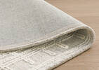 Nichols Wool Rug 60x96 Grey/Ivory