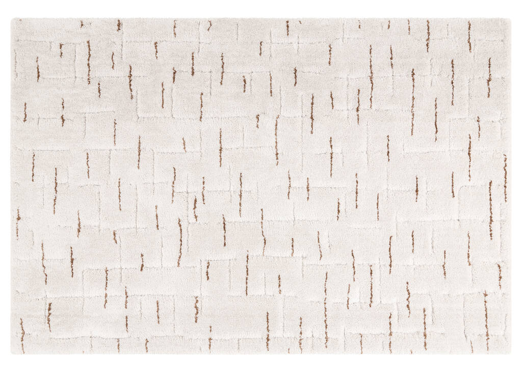 Tapis Visby 63x90 ivoire/caramel