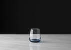 Verre court Maris transparent/bleu