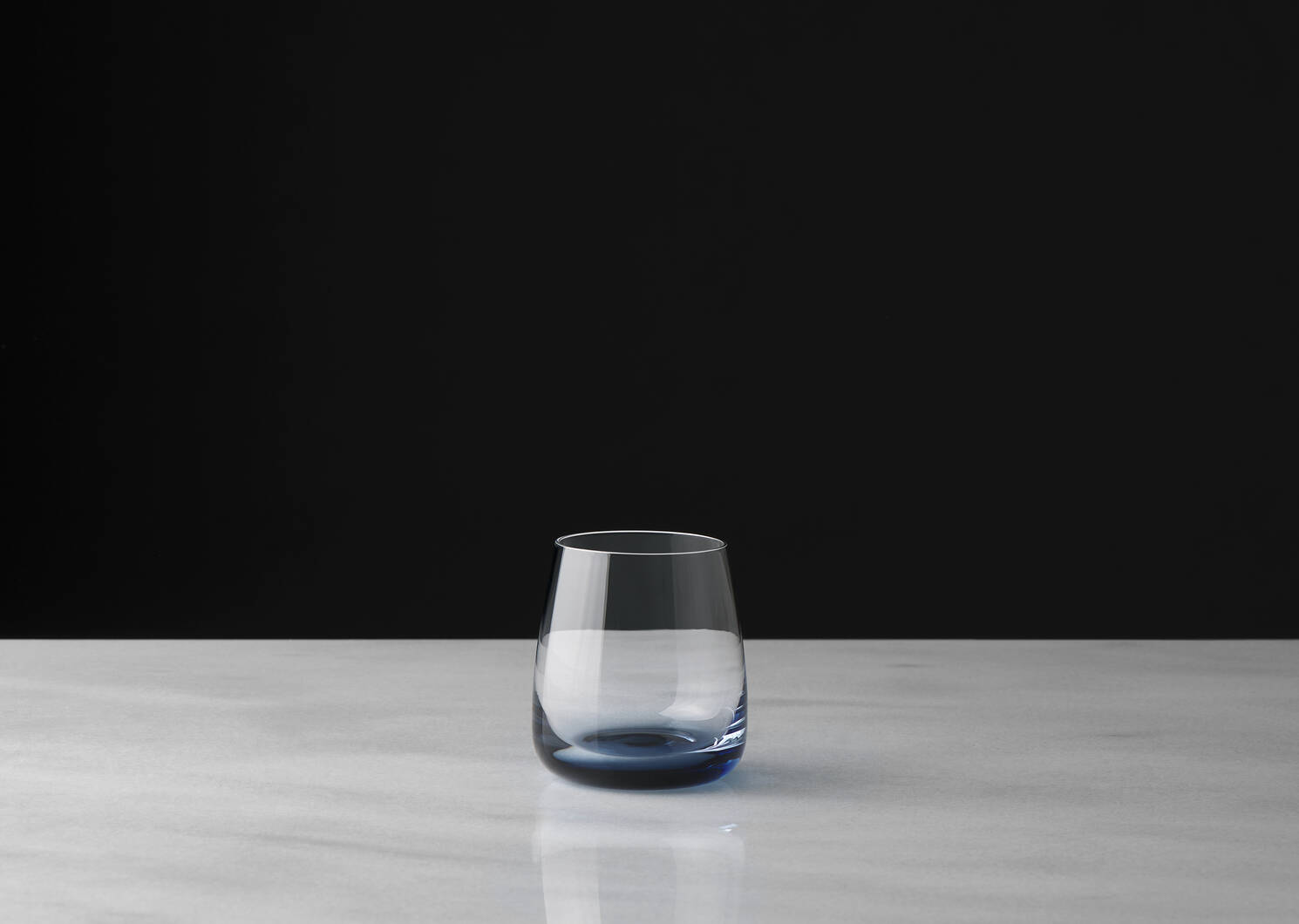Verre court Maris transparent/bleu