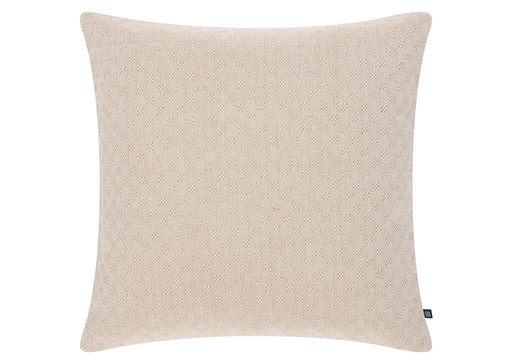 Coussin Colton 20x20 naturel/latté