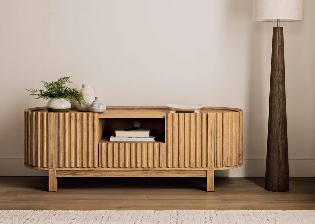 Alfie TV Stand -Chastain Flax