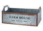 Cageot moyen en métal Farmhouse