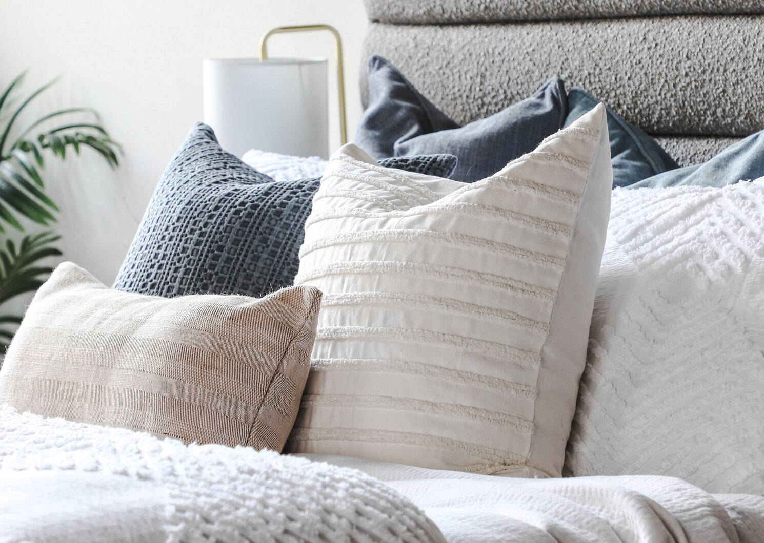 Coussin Socorro 20x20 ivoire