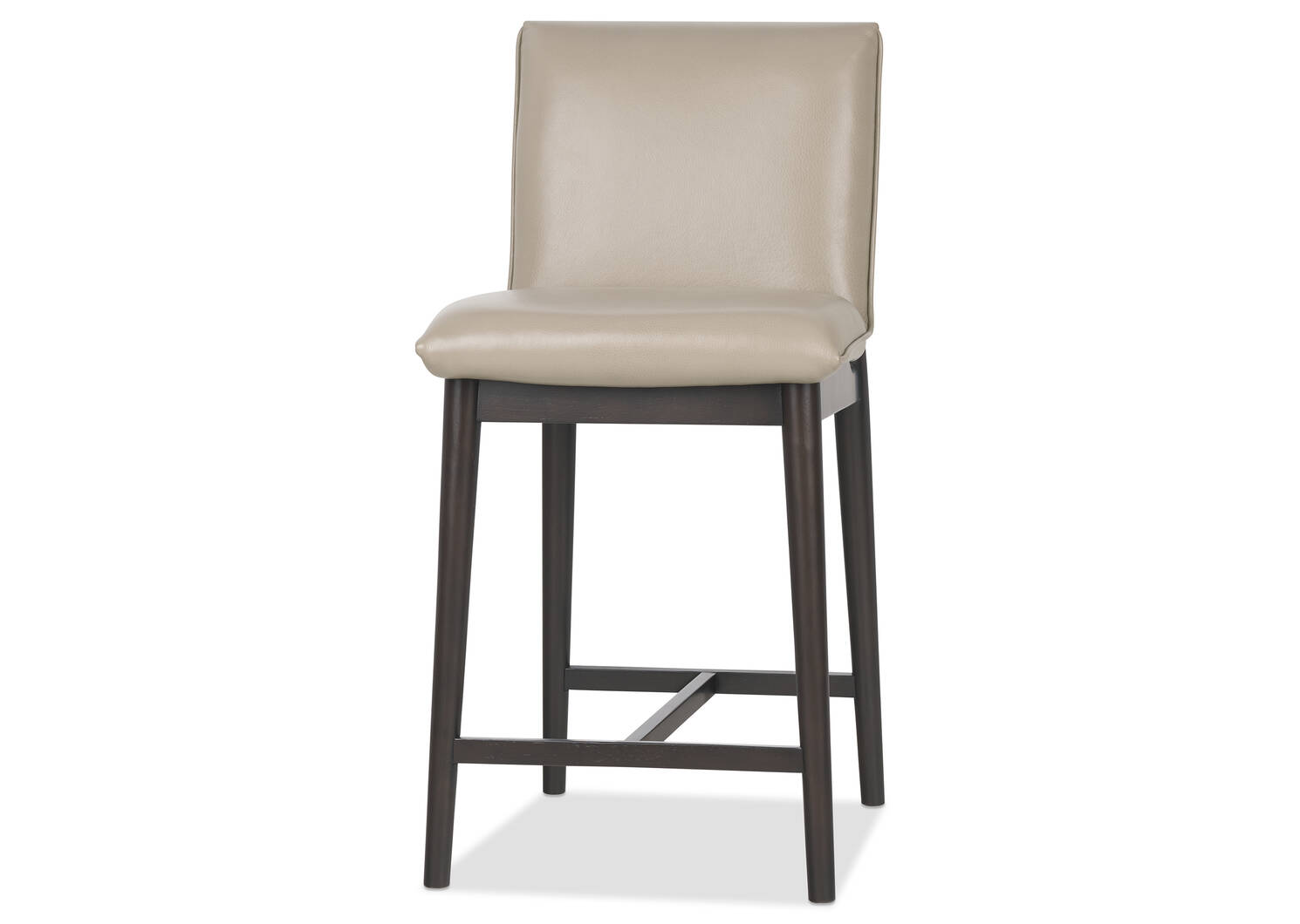 Tabouret en cuir Esmae -Reede pierre