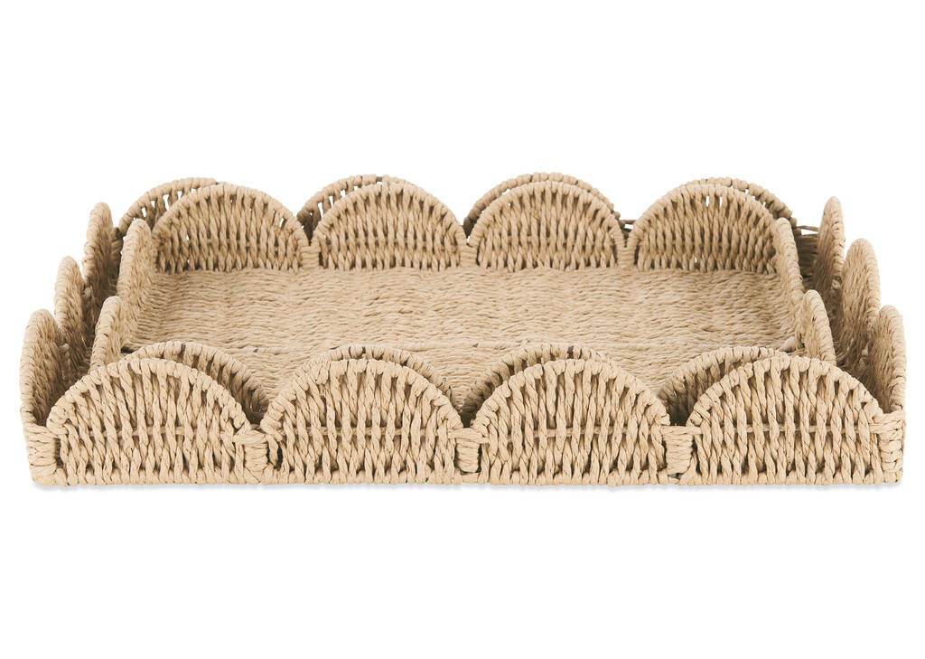 Elodie Scalloped Tray