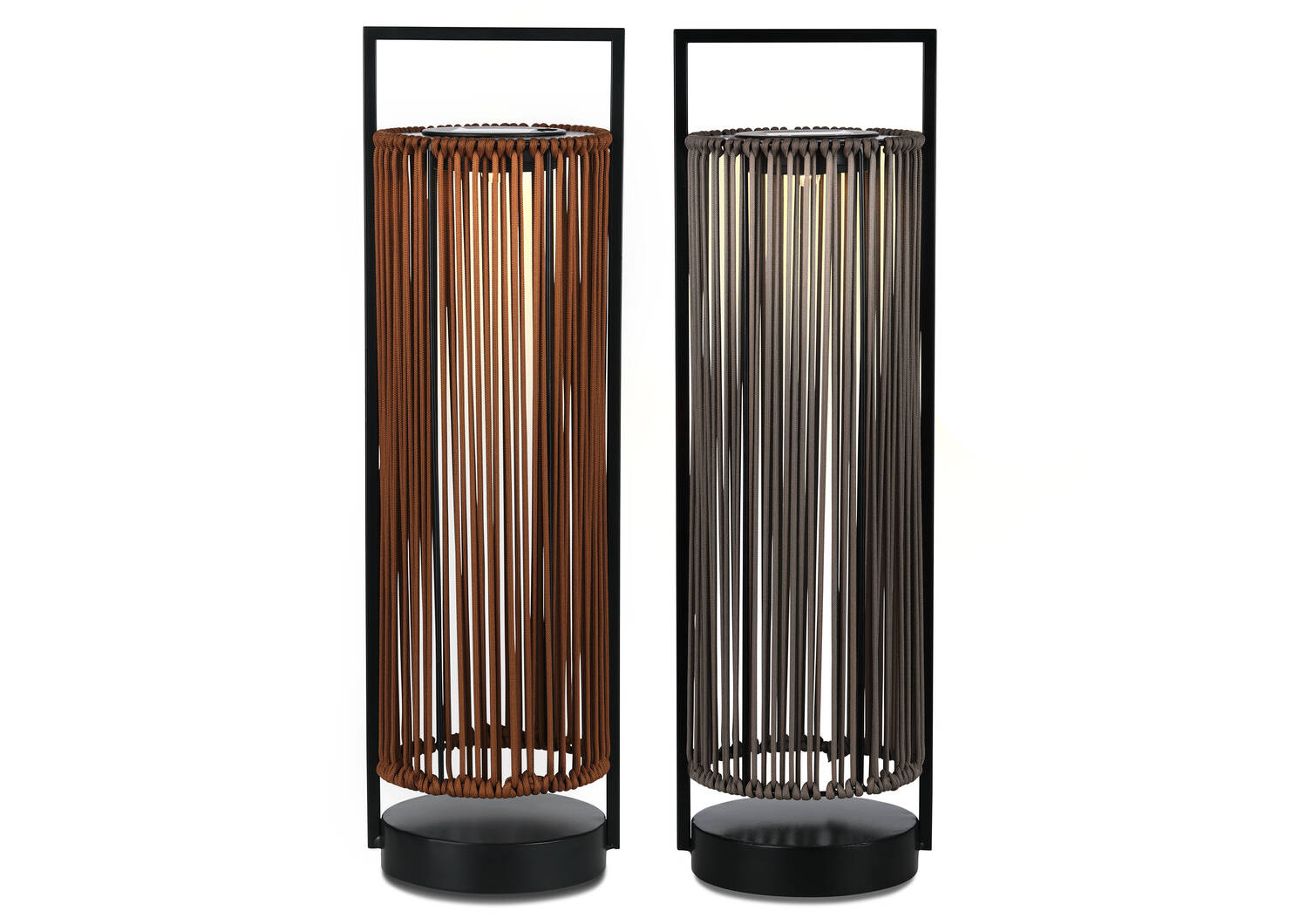 Dakota Solar LED Lantern Brown