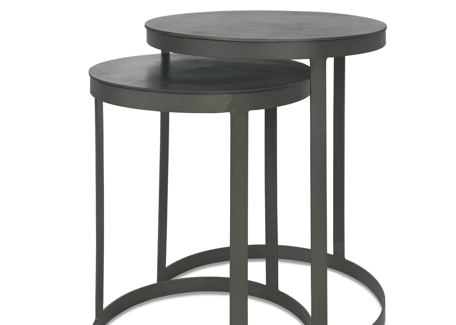 Irwin Nesting Side Table Set -Graphite