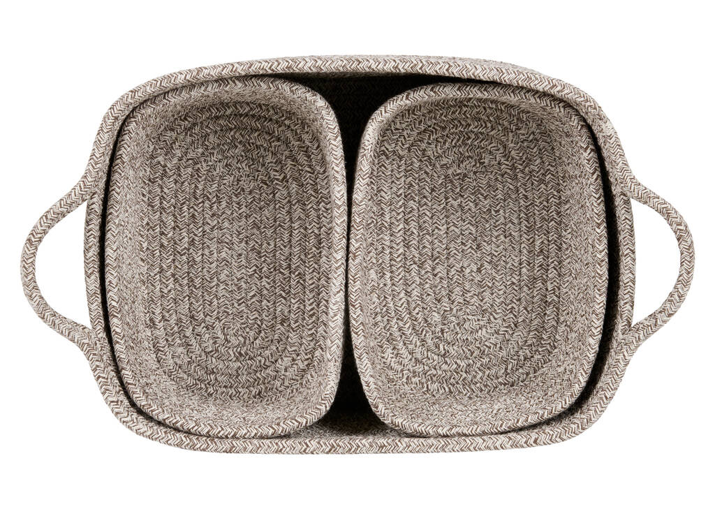 Ensemble de paniers Verla brun