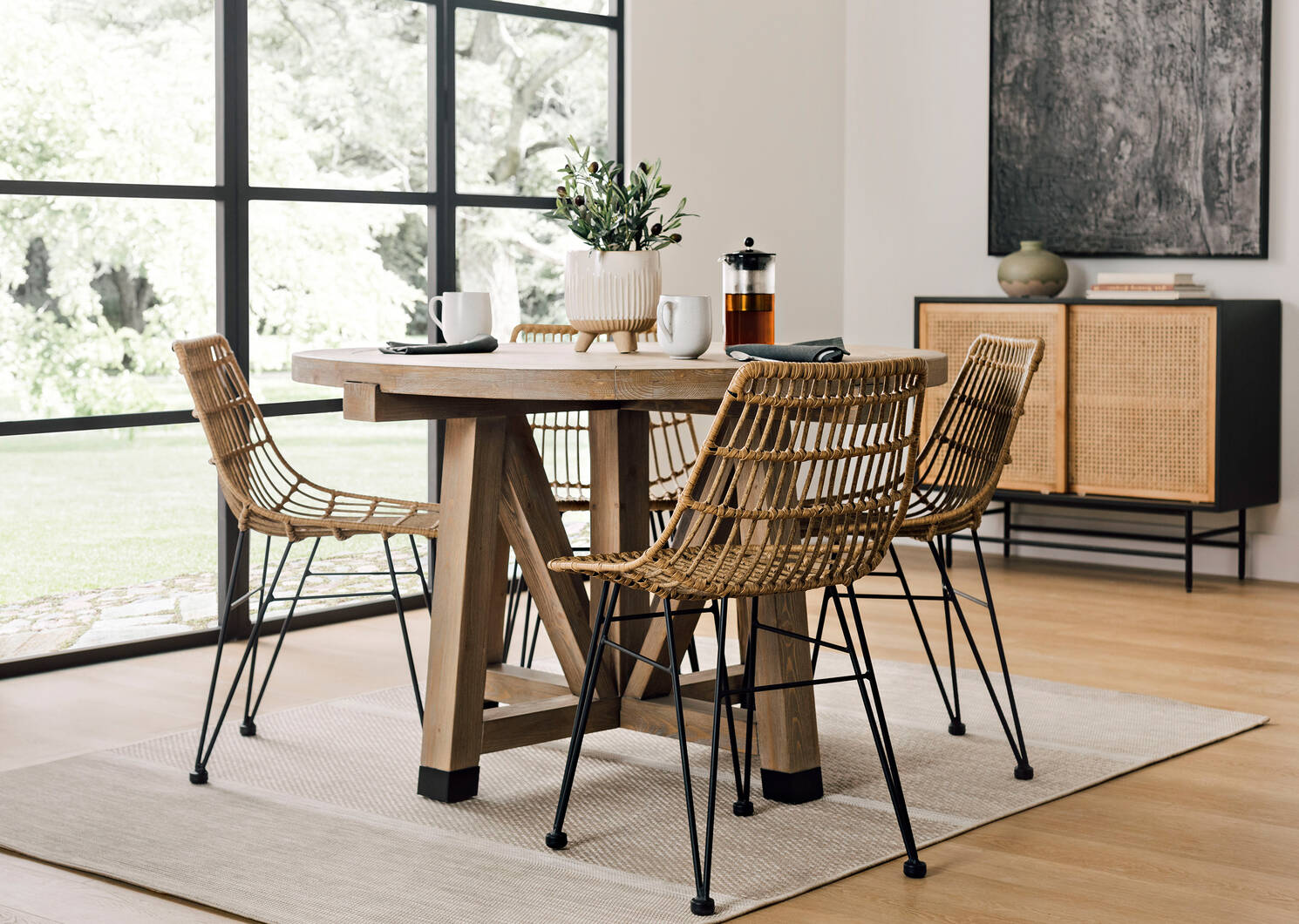 Baybridge Round Dining Table -Claire Faw