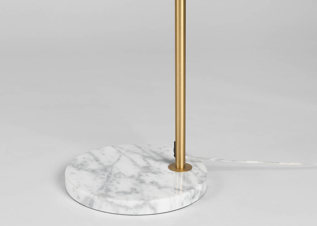 Muse Arc Floor Lamp Brass
