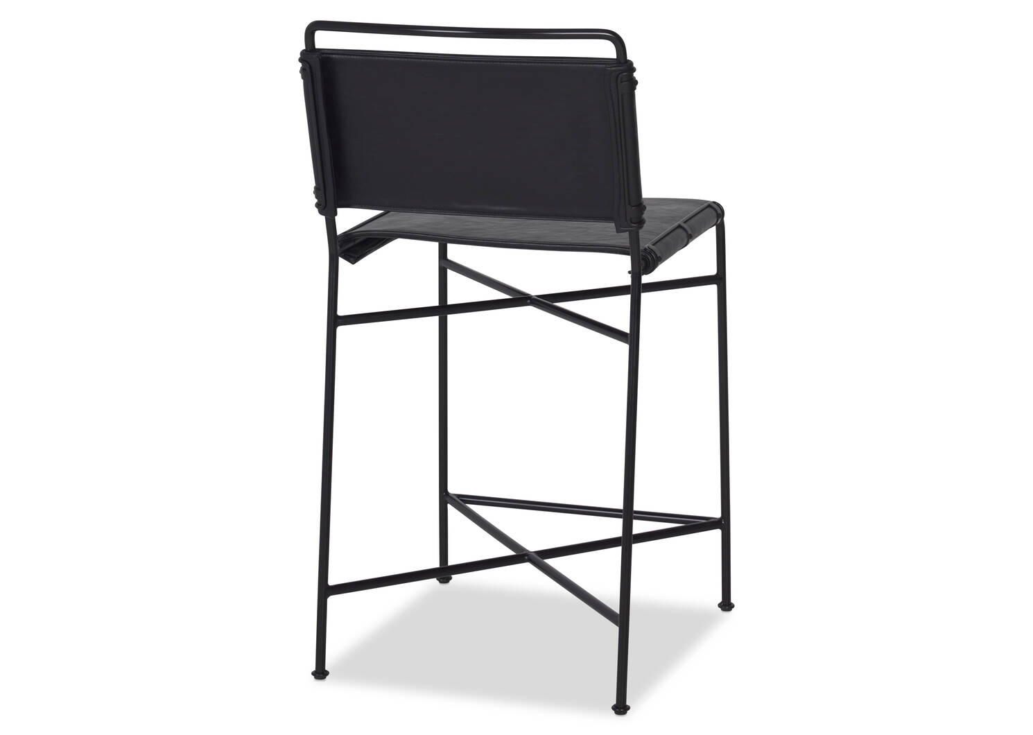 Tabouret Emmory -Como noir