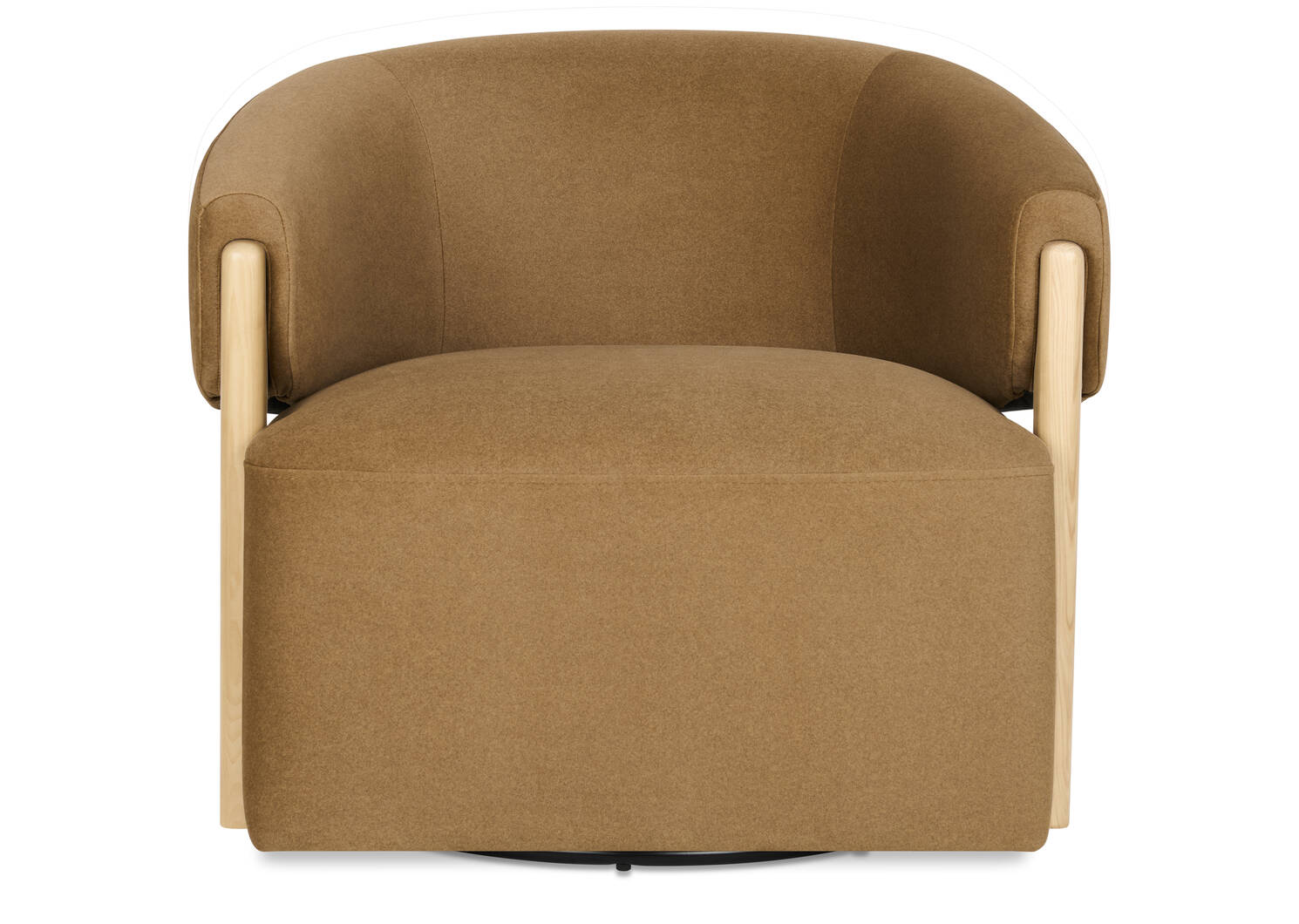 Fauteuil pivotant Alicent -Vaughn toffee