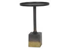 Dorcey Accent Table -Ombre Brass