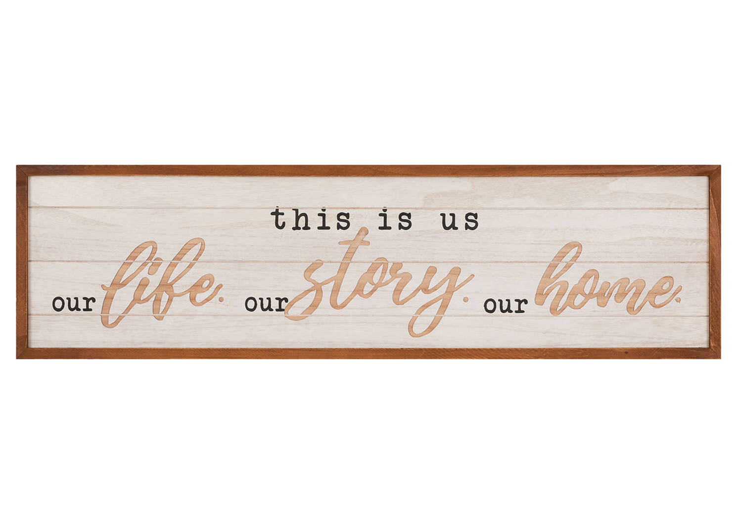 Our Life Wall Plaque