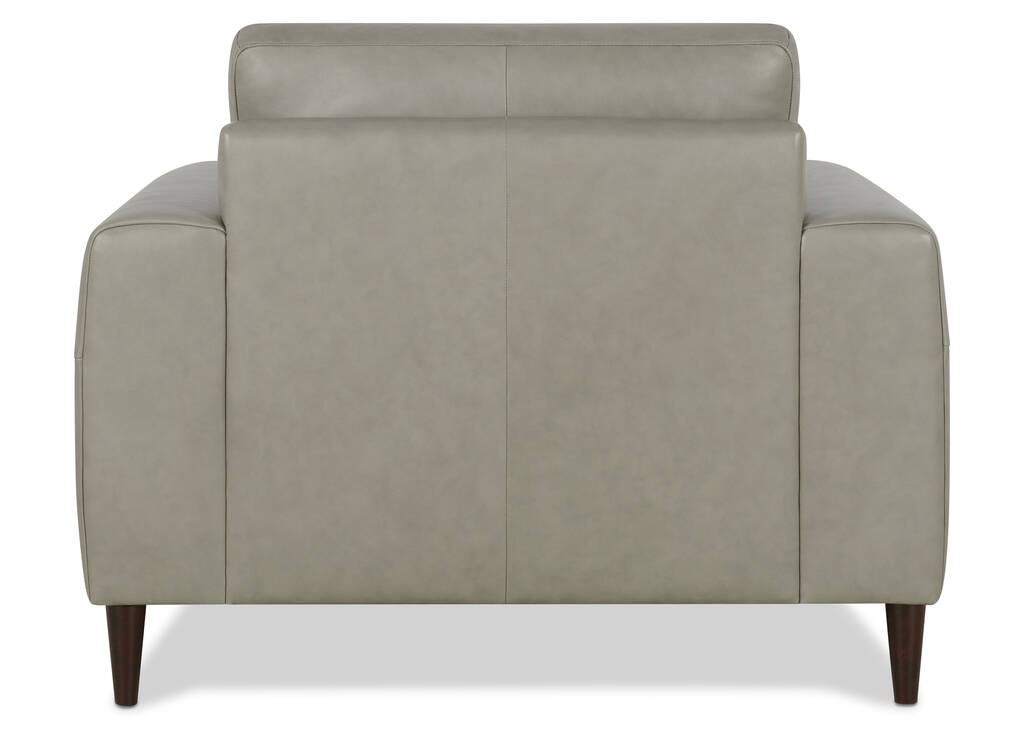 Fauteuil en cuir Kaston personnalisé