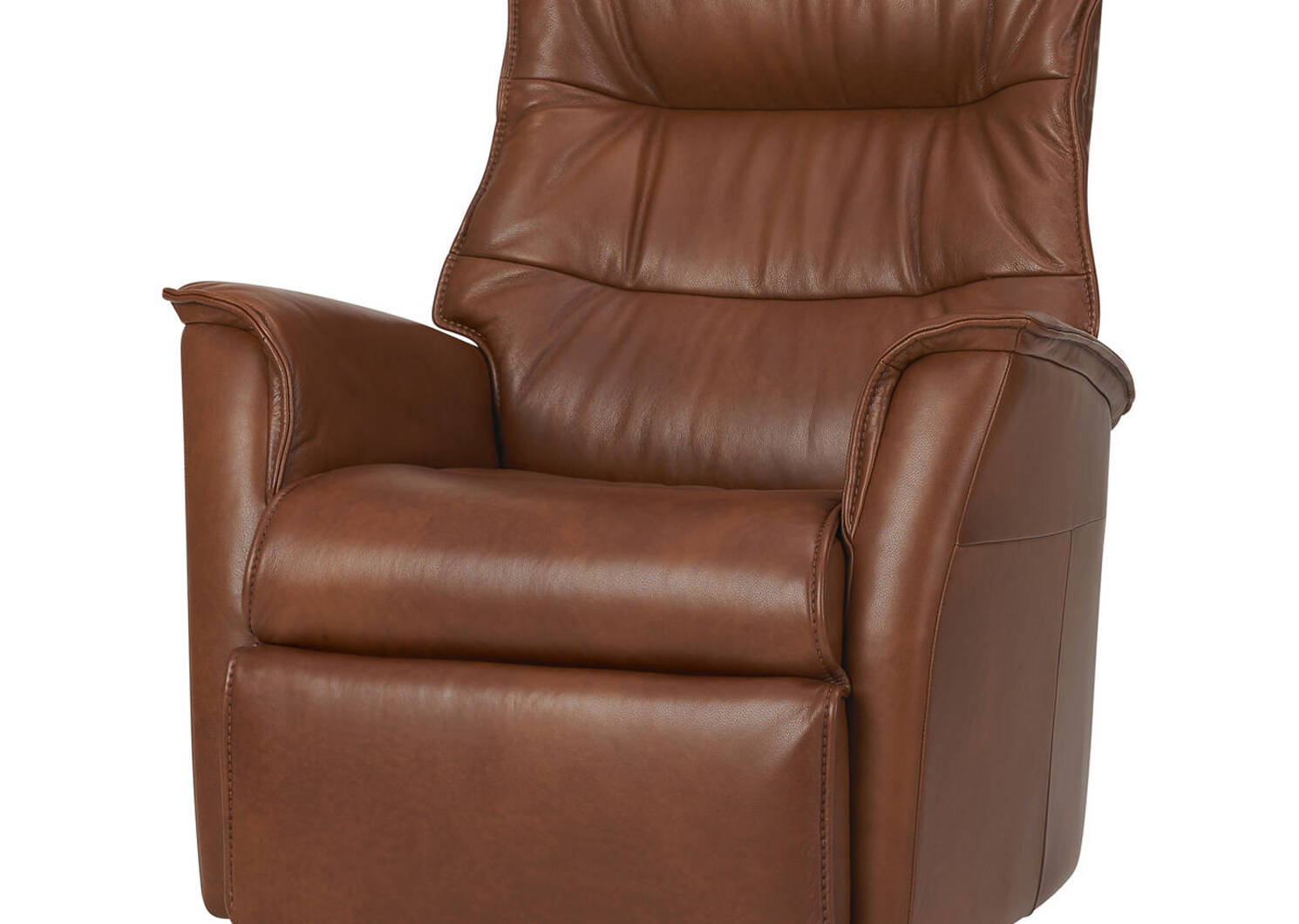 Paramount Leather Recliner -Sol Cinnamon