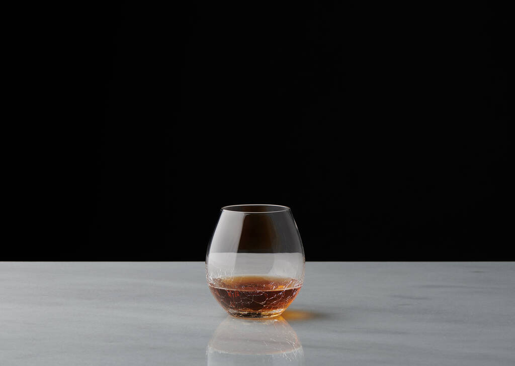 Verre court Santé! transparent
