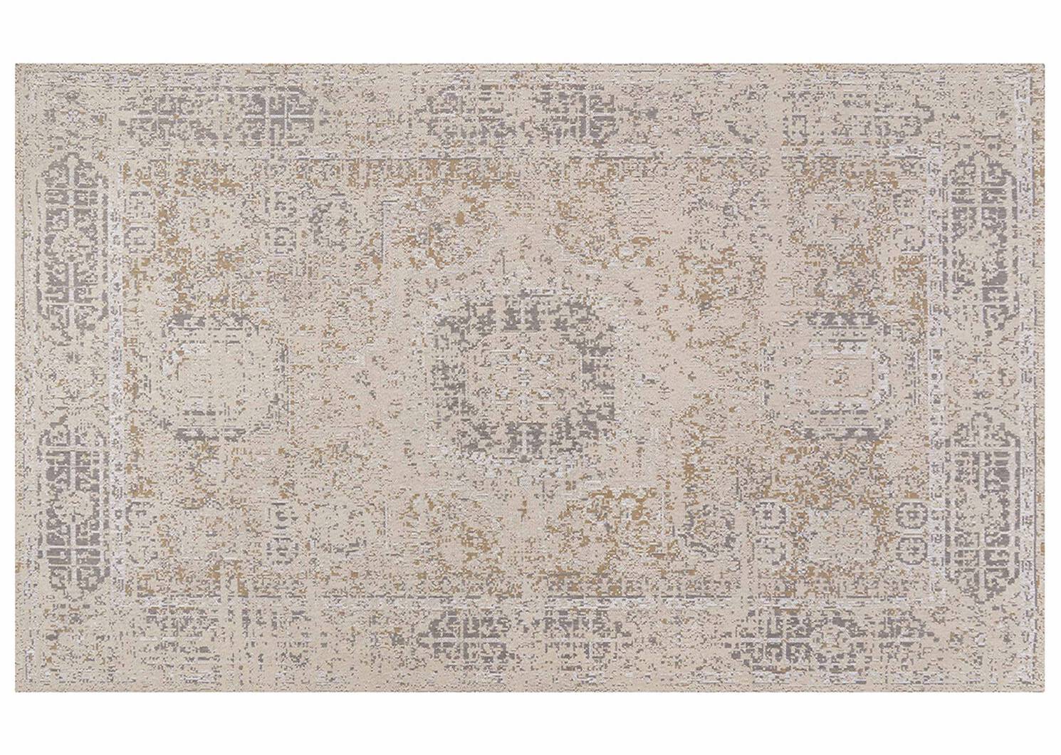 Tapis Azusa 60x96 sable/ivoire/gris