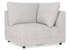 Fauteuil de coin module Mila -Sela gris
