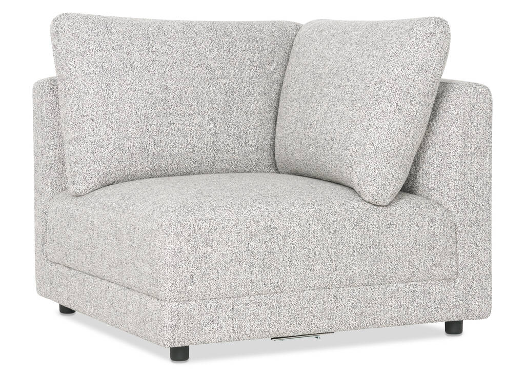 Fauteuil de coin module Mila -Sela gris