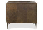Fauteuil en cuir Marcello -Waco tabac