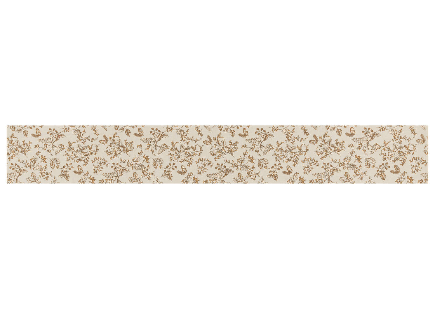 Chemin de table Acorn naturel/faon