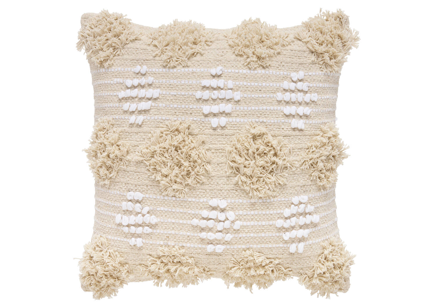 Margot Pom Pom Toss 20x20 Cream/Natur