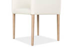 Chaise cuir av acc. Marciona -Forega bl