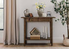 Table console avec rangement Anmoore -Hu