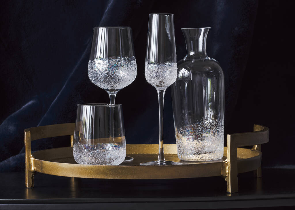 Bliss Wine Glass Iridescent
