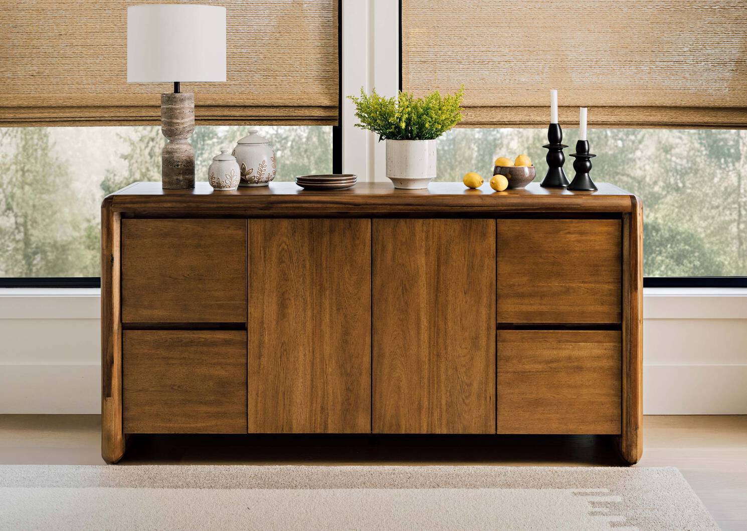 Petit cache-pot mouchet&eacute; Fleur blanc