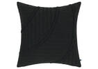 Coussin en coton Aeron 20x20 noir