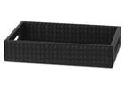 Fraser Faux Leather Tray Small Black