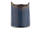 Dax Candle Holder Small Blue/Brown