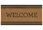 Welcome Border Doormat Natural