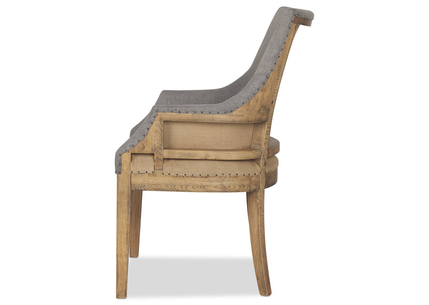 Decatur Host Chair -Nantucket Grey