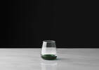 Verre court Maris transparent/vert