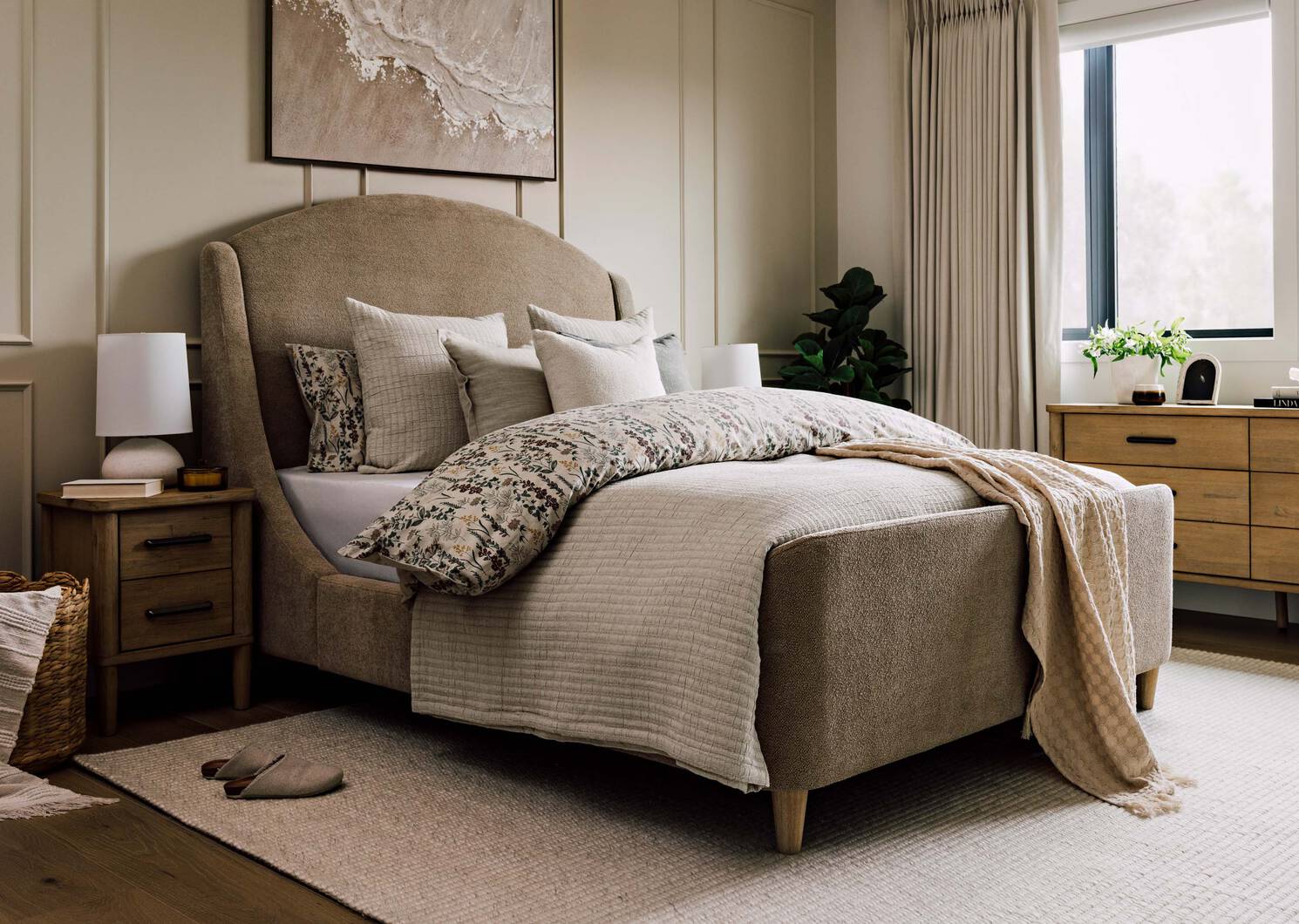 Grand lit Saracino -Arden faon