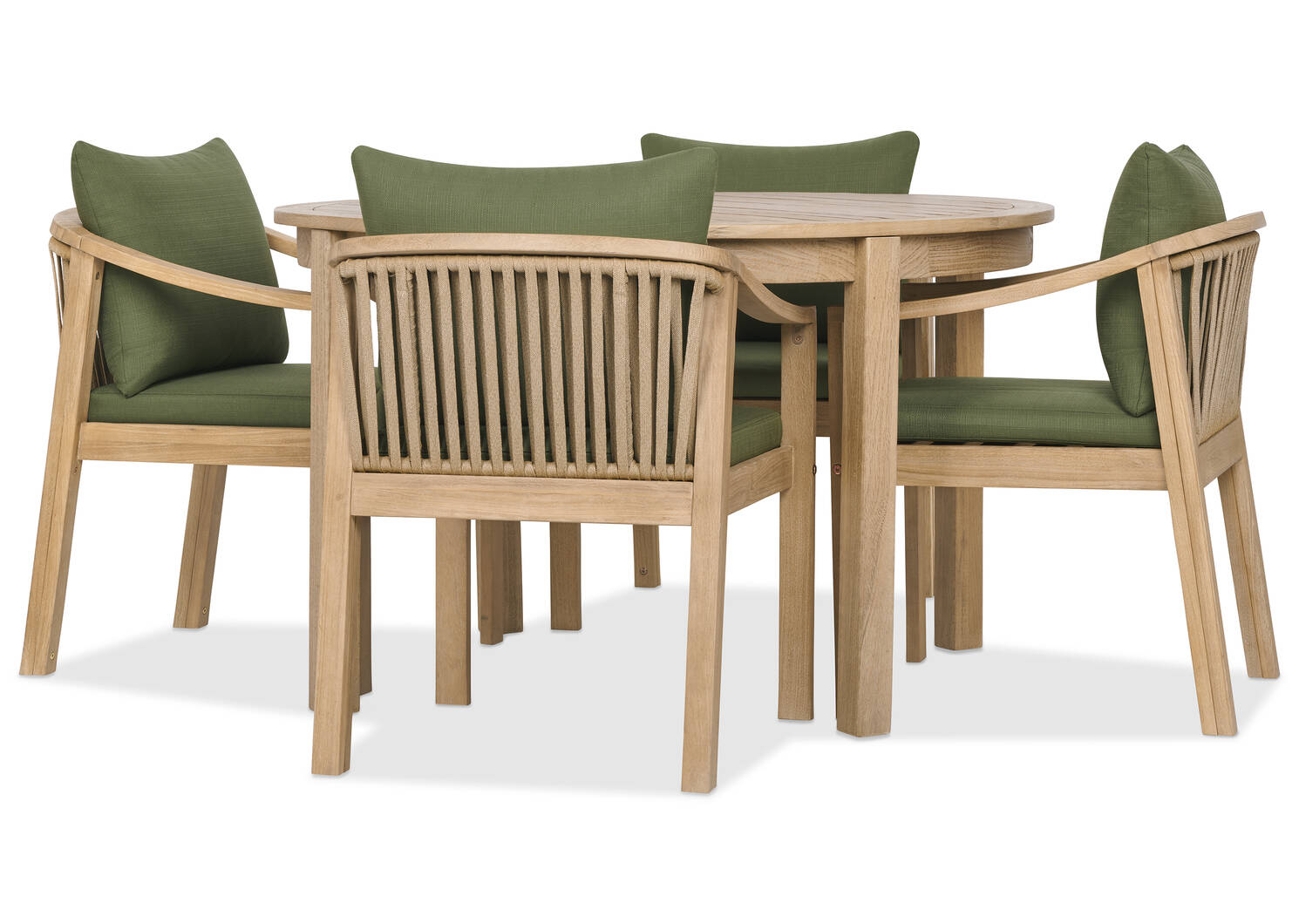 Tulum Outdoor Round Dining Table -Natura