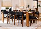 Sevrin Dining Table (84") -Maude Toffee