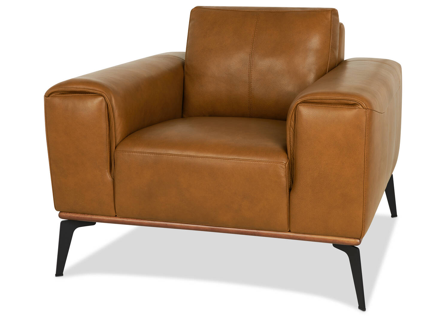 Alton Leather Armchair -Mira Cognac