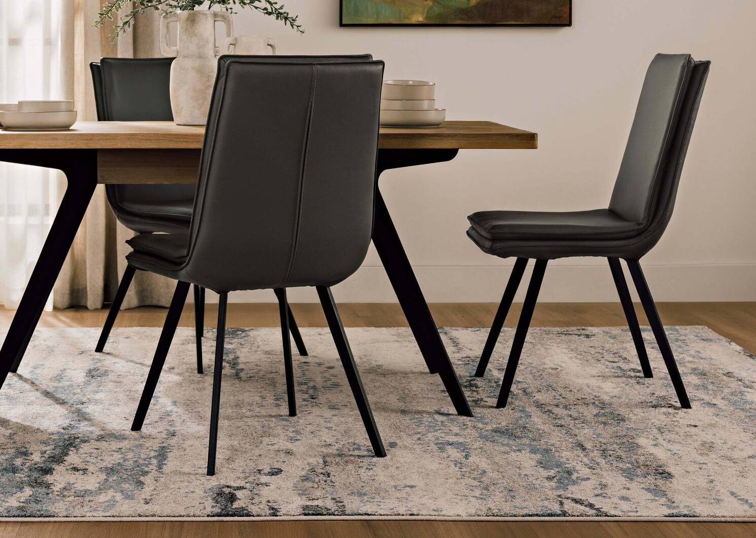 Rory Rug 63x90 Grey/Blue